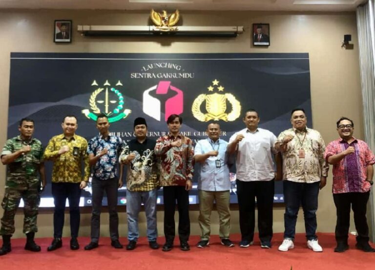 Launching Sentra Gakkumdu Kota Bogor, Antisipasi Kecurangan Pilkada 2024